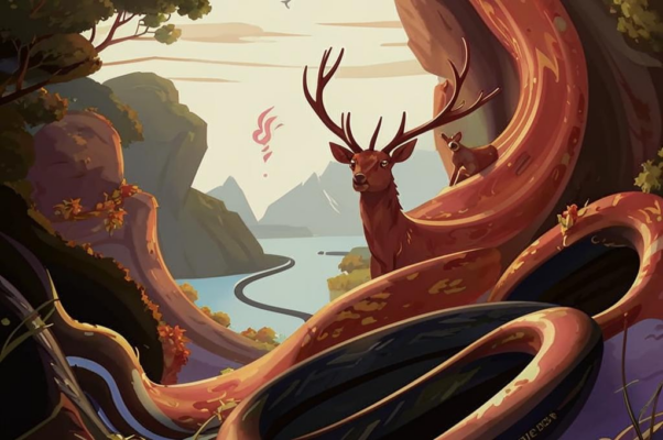 «Змея, что по скалам влечешь свои извивы...»