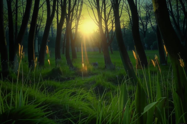 «Когда кругом безмолвен лес дремучий...»