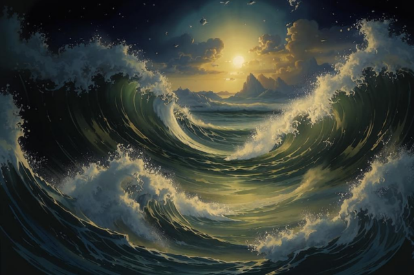 «Вздымаются волны как горы...»