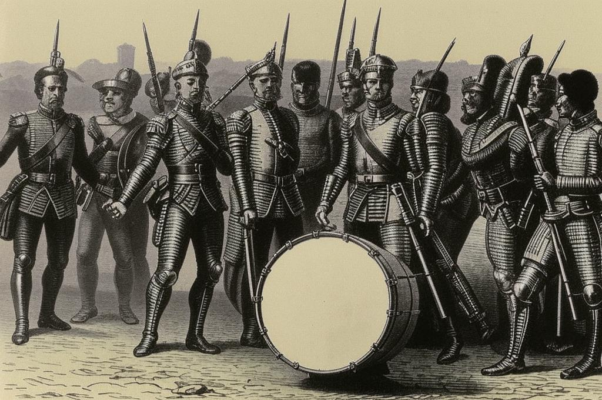 «Трещат барабаны, и трубы гремят...»