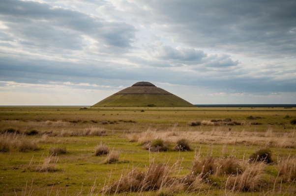 Курган («В степи, на равнине открытой…»)