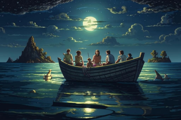 «Обнявшися дружно, сидели...»