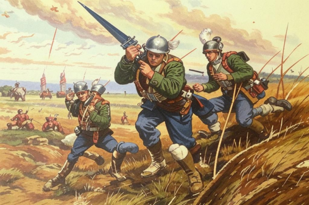 Атака («Кусаются ружья…»)