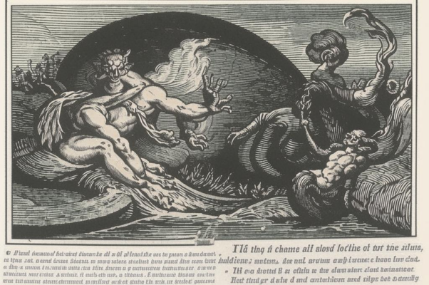 «Хоть глотку пьяную закрыл, отвисши зоб...»