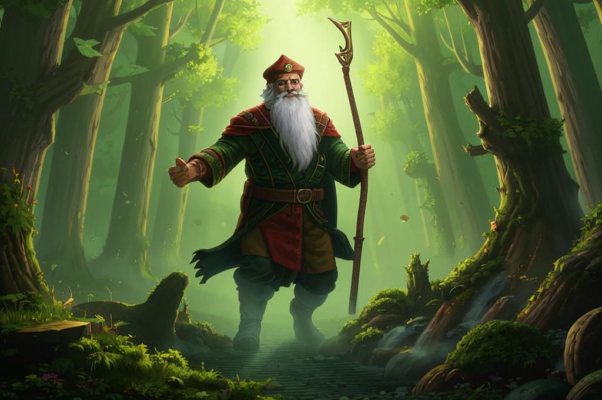 Дед («Вчера в лесу пришлося мн…»)