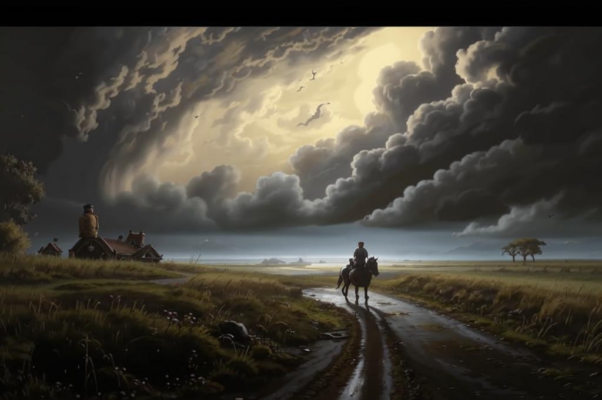 «Долгие, белые тучи плывут...»