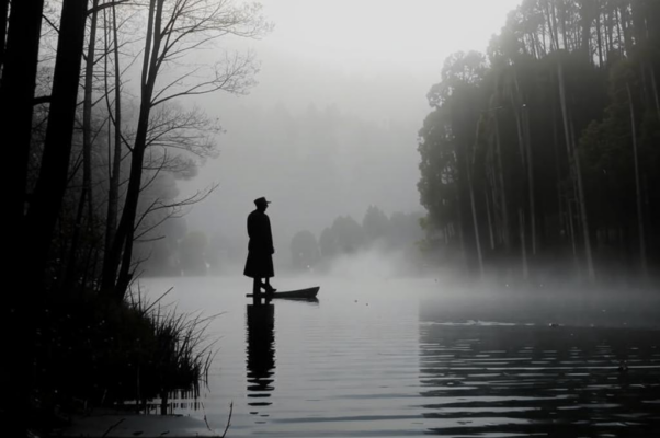 «Брожу над озером... туманны...»