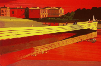 «На берегу желтели доски...»