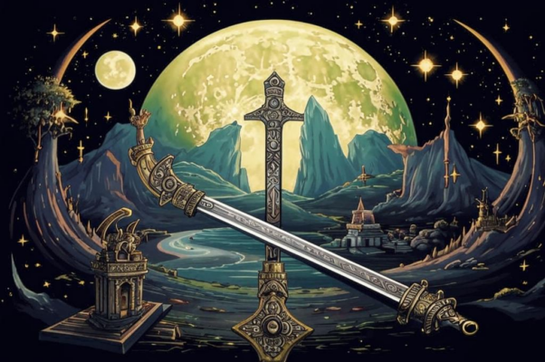 «На клинке блестящем у эфеса...»