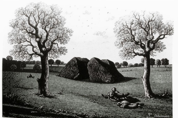 «От жизни той, что бушевала здесь...»