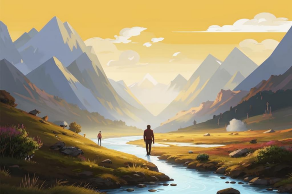 Я шел среди высоких гор