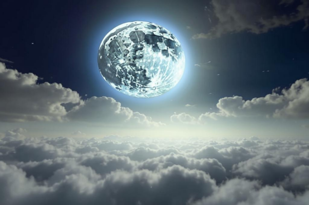 «Луна плывет высоко над землею...»