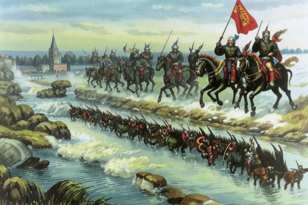 «Над весенней водой, над затонами...»