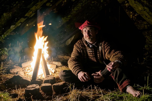 «Я скрылся от дождя, от ночи и от бури...»