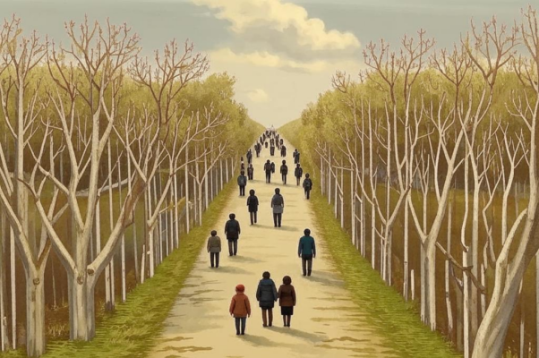 «За нашим веком мы идем...»