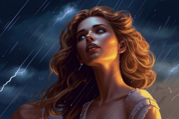 «В душном воздуха молчанье...»