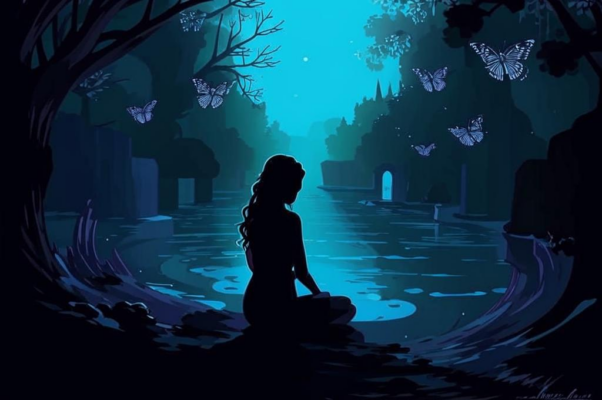 «Тени сизые смесились...»