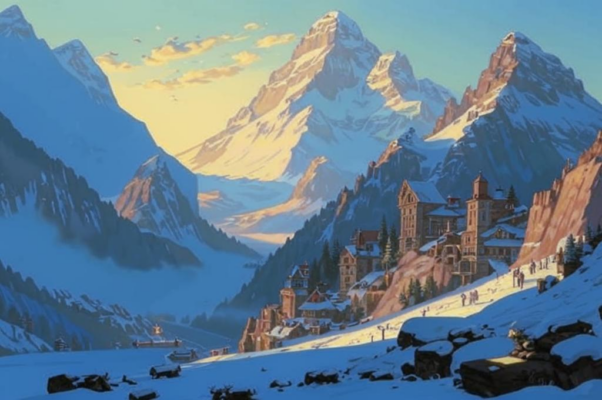 «Хоть я и свил гнездо в долине...»