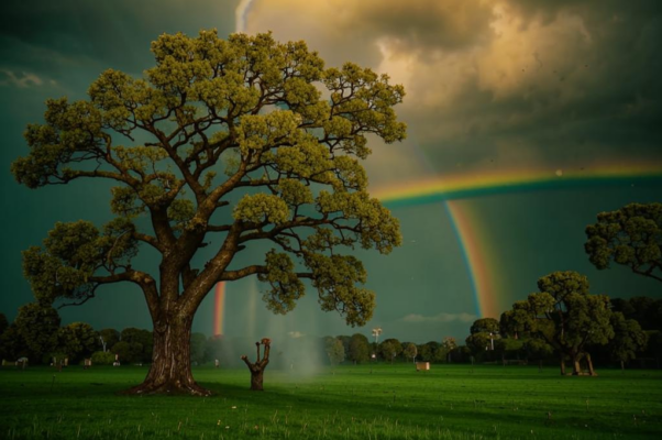 Успокоение («Гроза прошла ― еще курясь, лежа…»)