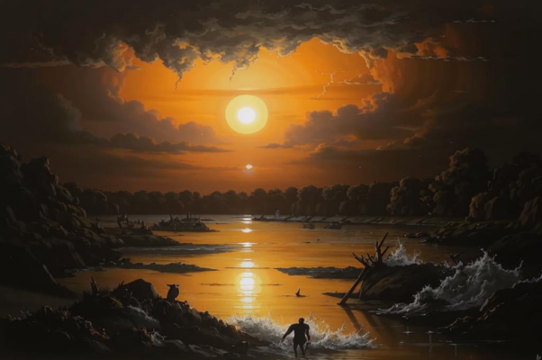 «Под дыханьем непогоды...»