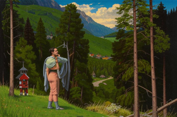 «Как он любил родные ели...»