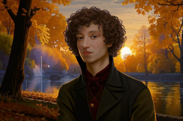 «Осенней позднею порою...»