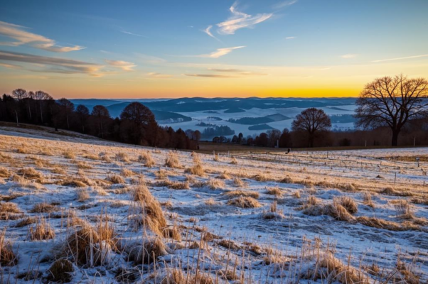 «Яркий снег сиял в долине...»