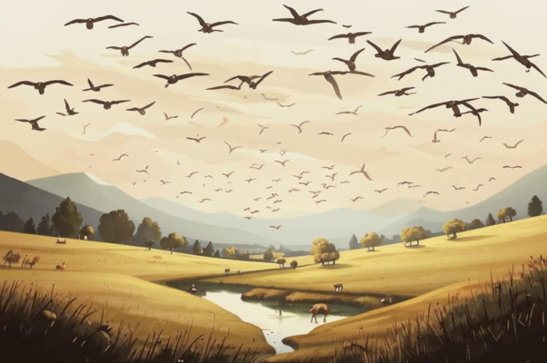 Вечер («Как тихо веет над долино…»)