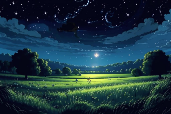 «Тихой ночью, поздним летом...»