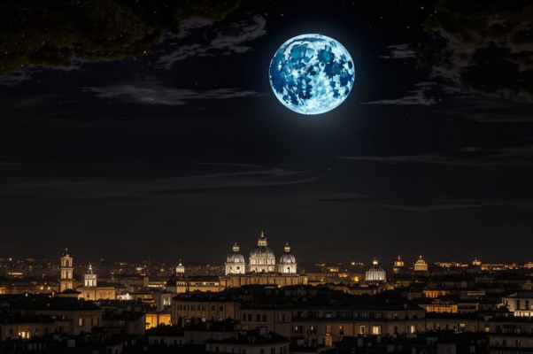 Рим, ночью