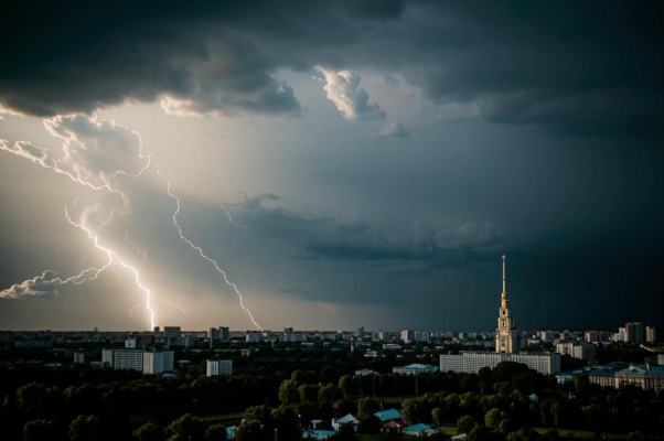 «Над Россией распростертой...»