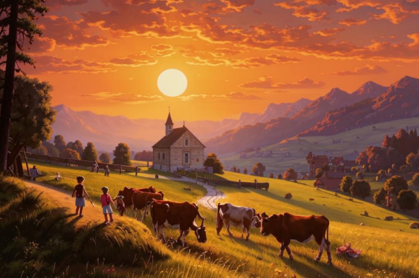 Закат («Закат разгоравшийся лез…»)