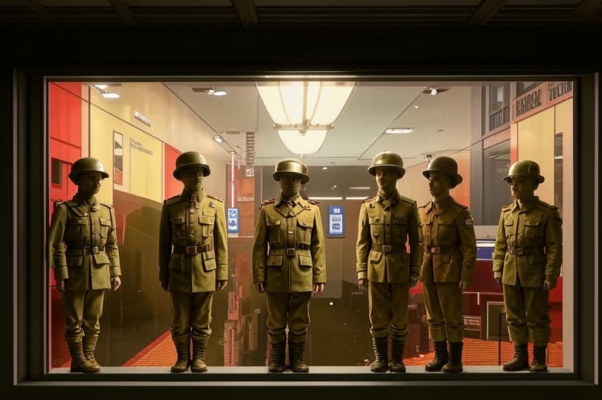 «У витрины световой Госторга...»