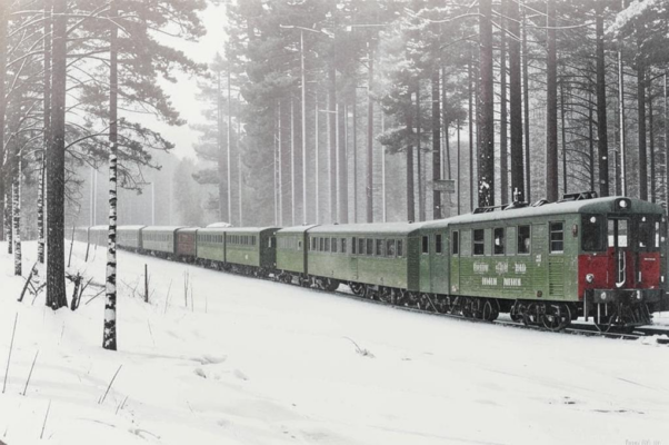 Поезд («Паровоз/ вагоны/ тянет…»)