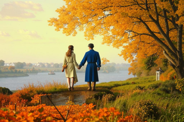 Свидание («Осеннего поля/ Покой нелюдимый…»)