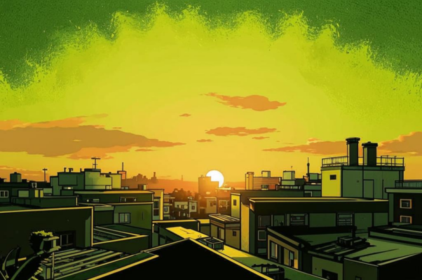 Закат («Закат стекае…»)