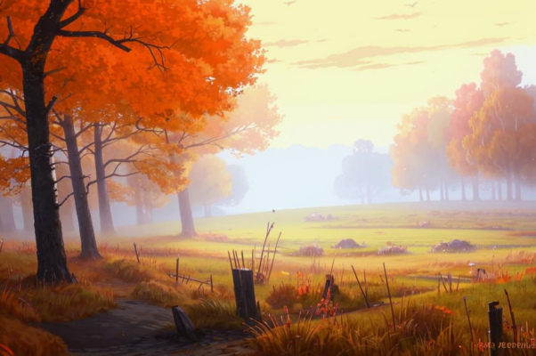 «И осень уж давно, а дни еще румяны...»