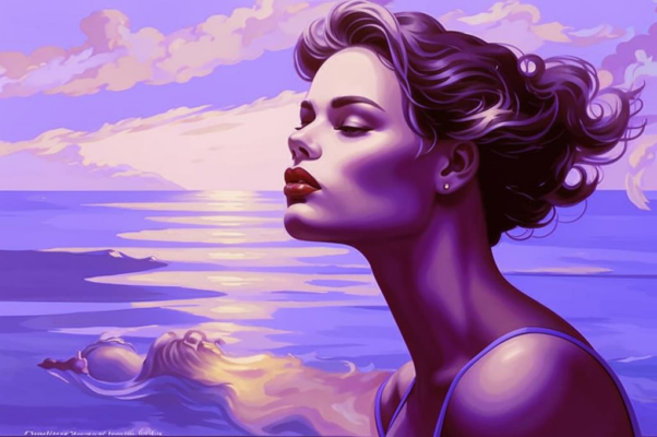 «Море в отсветах лиловых...»