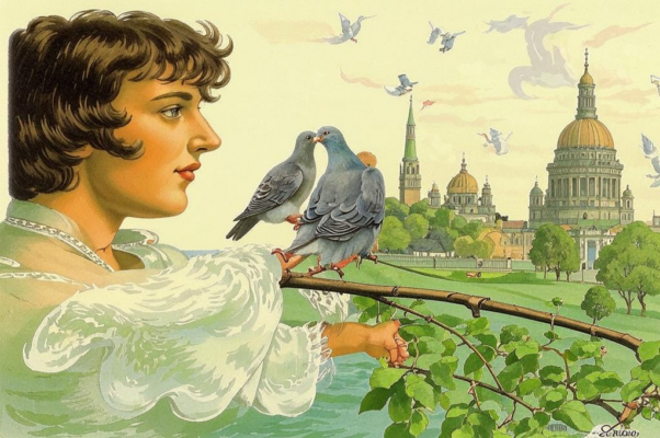 Великому князю Константину Константиновичу («Когда, колеблем треволненьем…»)
