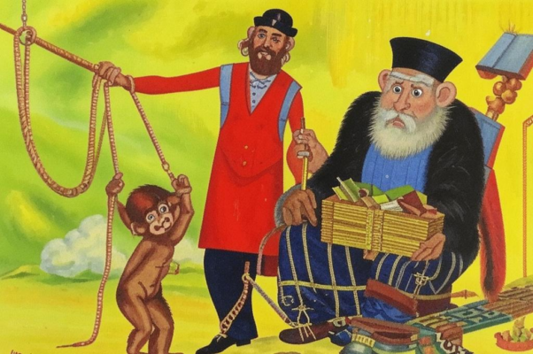 Баснь. Портной и обезьяна