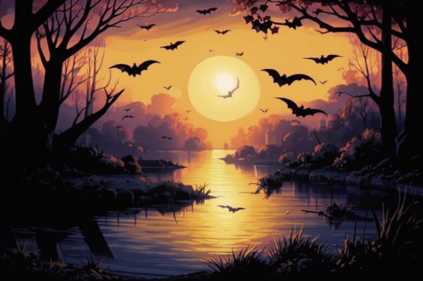 «День гаснет зарею, свиваясь с тенями...»