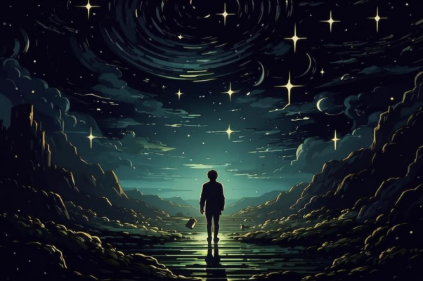 В дороге («Мой голос слаб, мой факел темен…»)