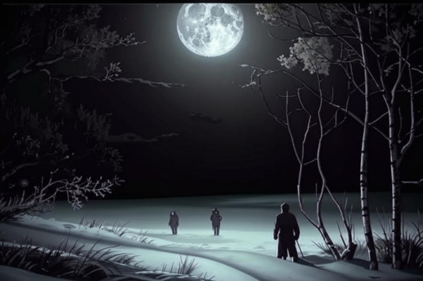 «Лунная тихая ночь...»