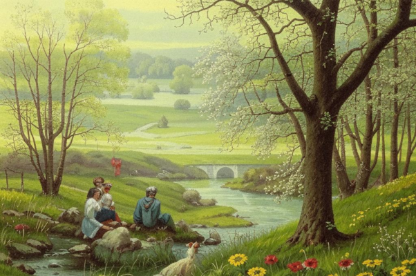 «Под напев молитв пасхальных...»