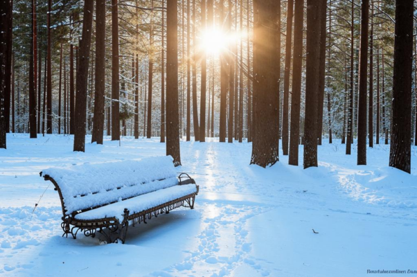 «Еще повсюду в спящем парке...»