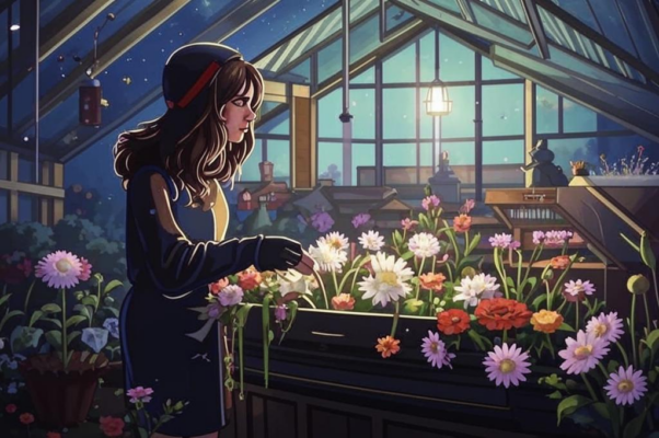 «Она цветы свои любила...»