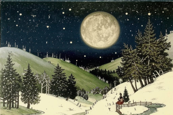 Зимой («Тишина.  Снега в долине…»)