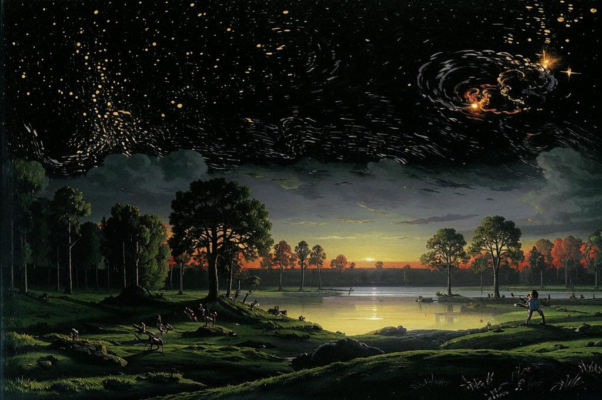 «Дрожащий блеск звезды вечерней...»