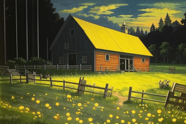 Луч («Сквозь расшатанные доски…»)