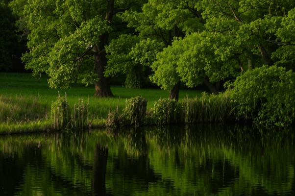 «Ива с дубом, мечтая, росли у пруда...»